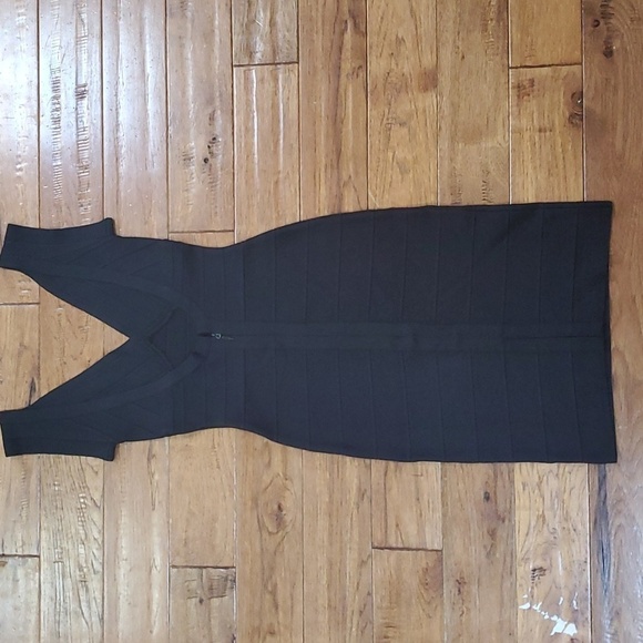 Herve Leger black bandage dress - Picture 5 of 12
